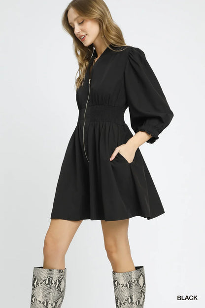 Meet Me Again Black Dress