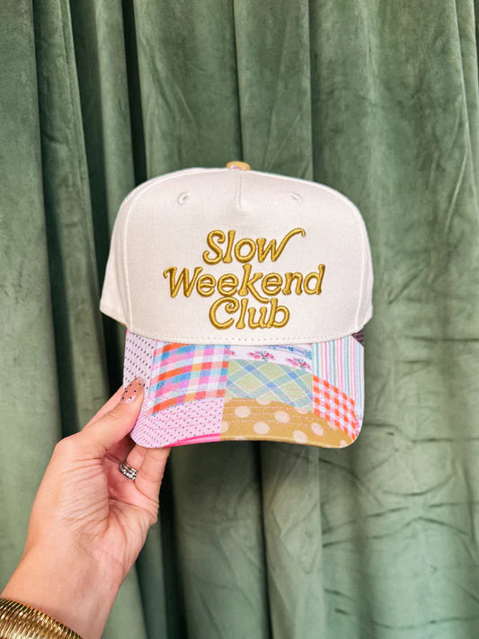 Slow Weekend Club Trucker Cap