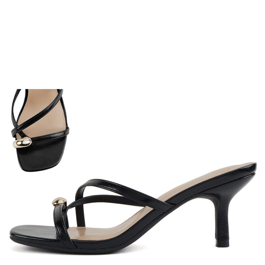 Cane Black Sandal