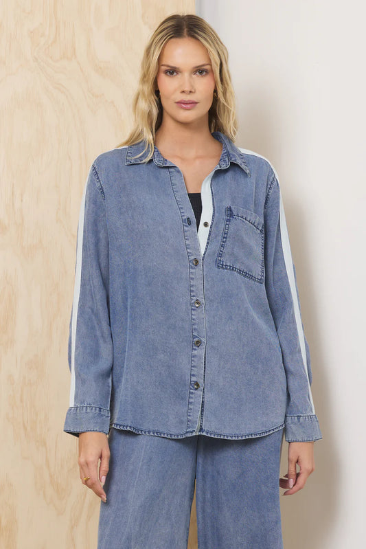 Denim Daze Top