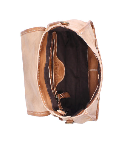 Ceremonious Oats Tan Rustic Handbag