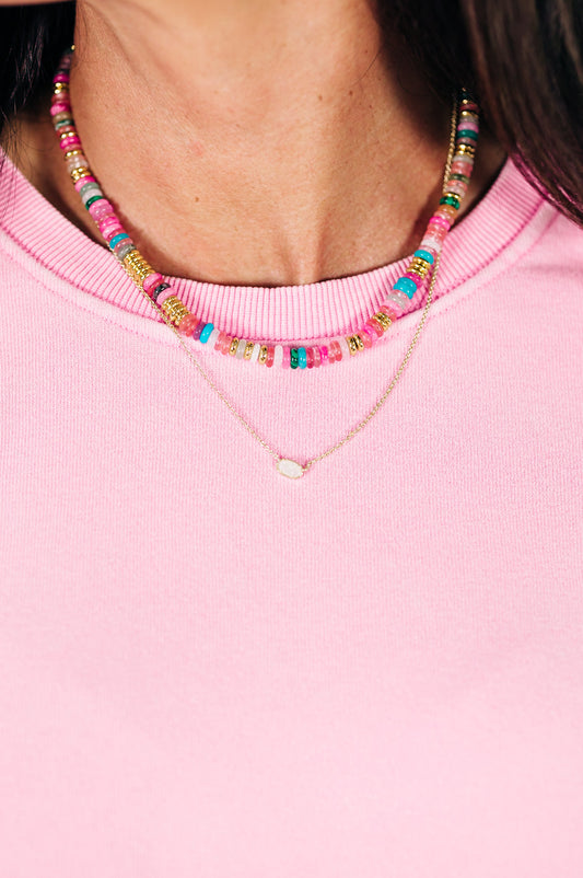 Lyla Multicolor Stone Necklace