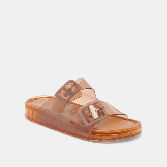 Julio Whiskey Vinyl Sandals