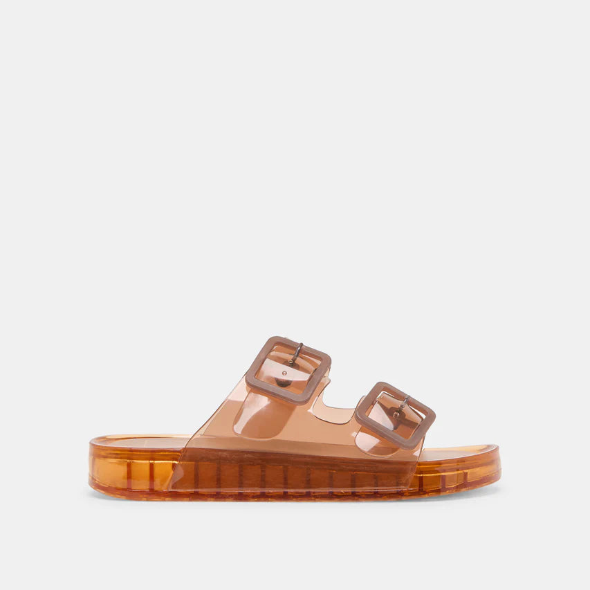 Julio Whiskey Vinyl Sandals