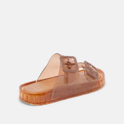 Julio Whiskey Vinyl Sandals