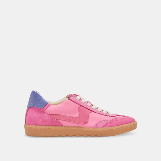 Notice Pink Suede Sneakers