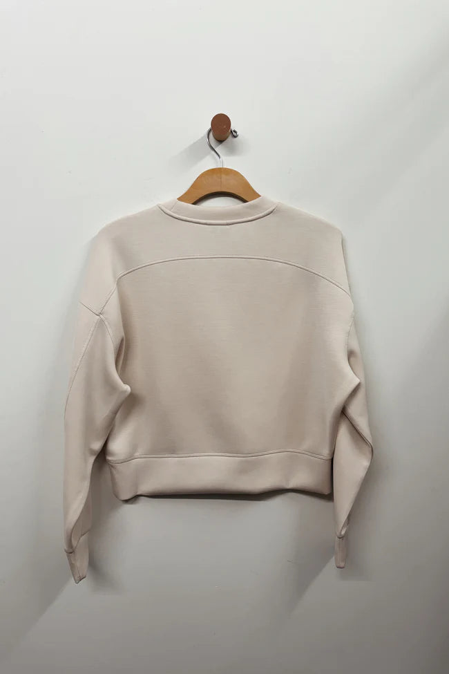 Lucie Cream Pullover Top