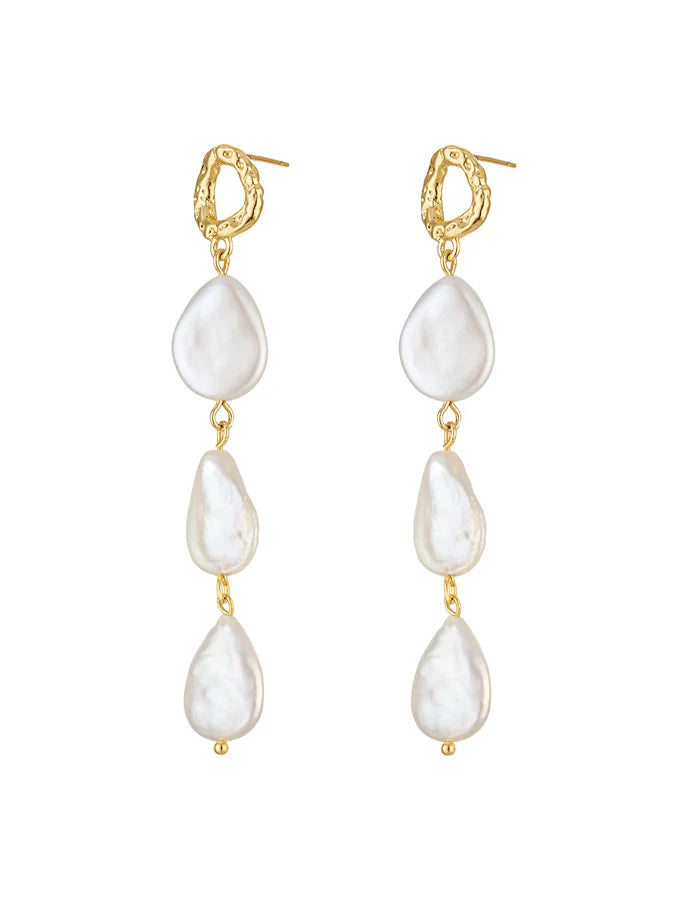 Evie Pearl Drop Earring