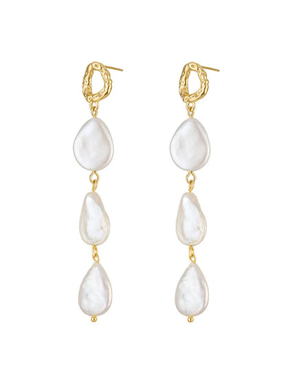 Evie Pearl Drop Earring