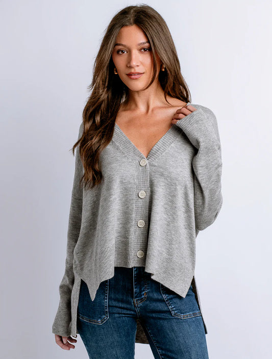 Wagner Warm Grey Cardigan