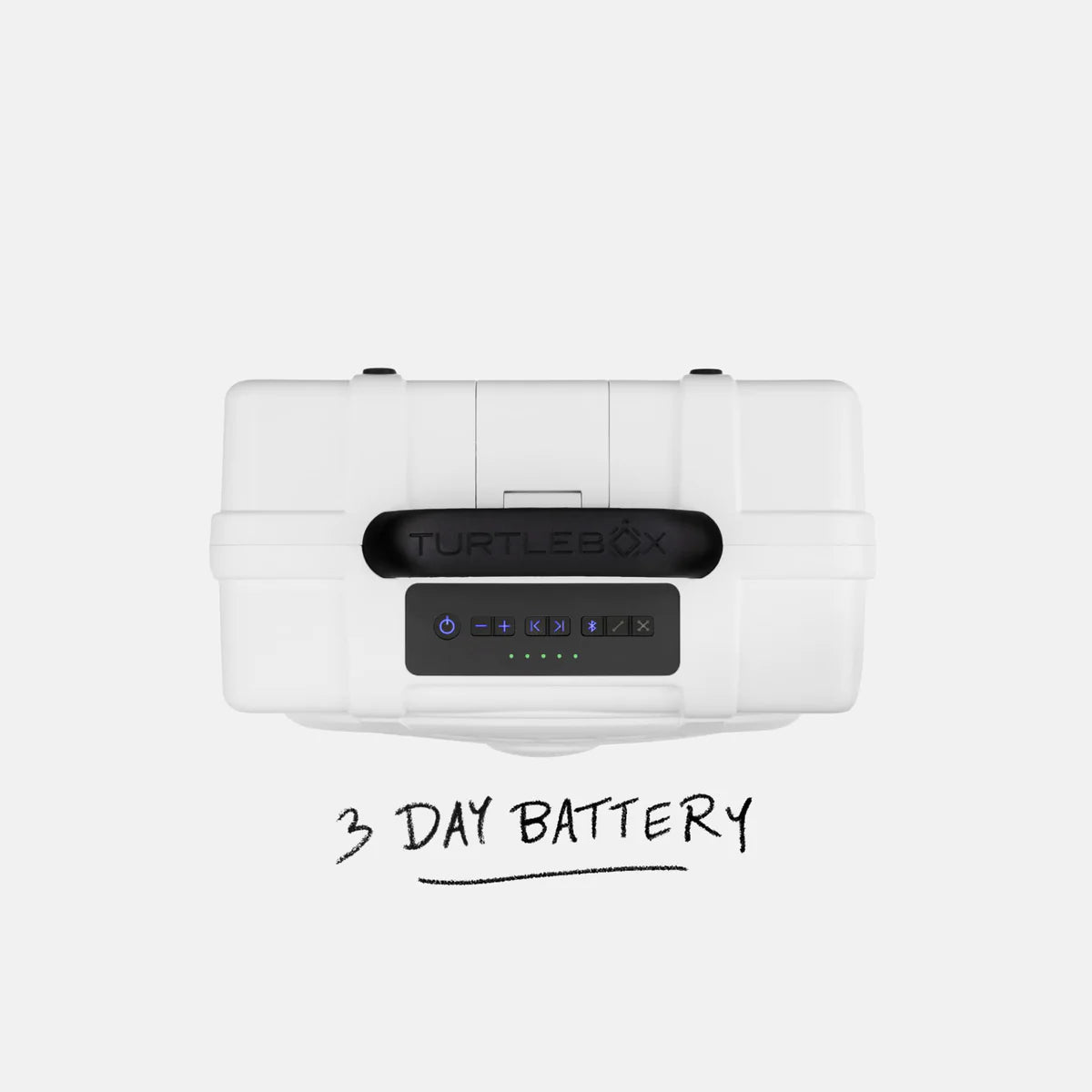 Turtlebox GEN3 Waterproof White Speaker