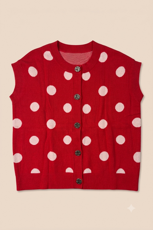 Dotted Detail Top