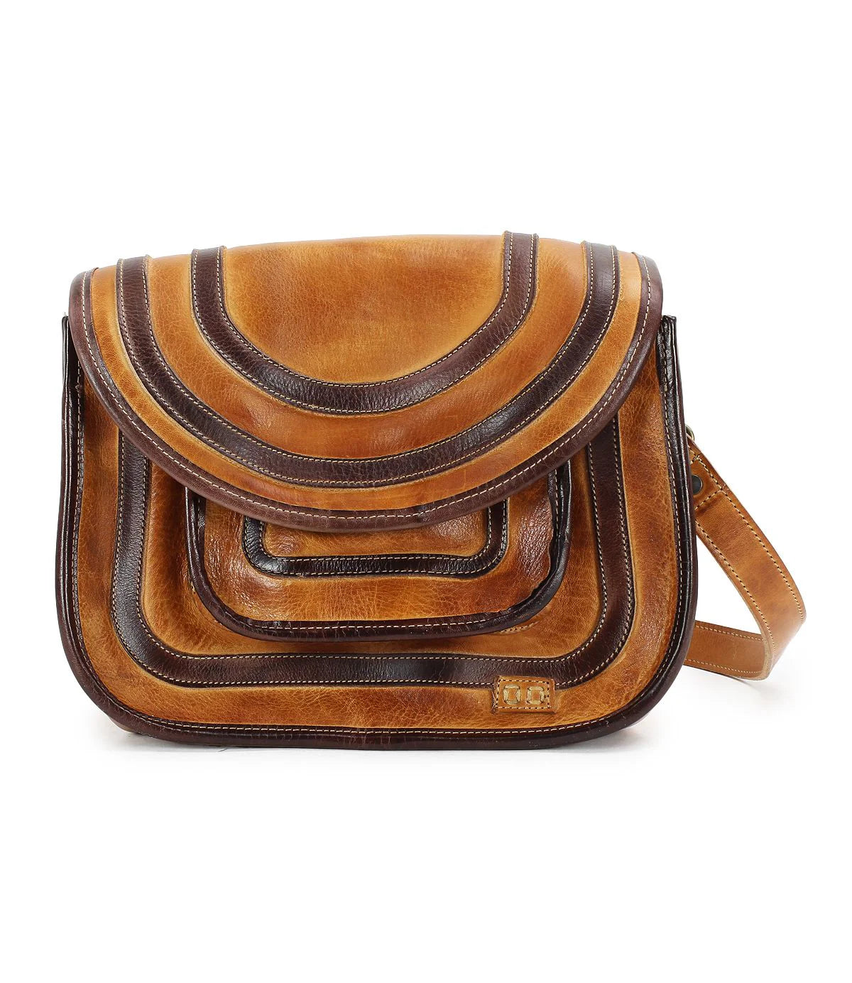 Gilda Pecan Teak Rustic Crossbody