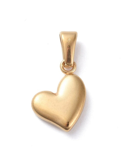 Heart Hanging Gold Charm