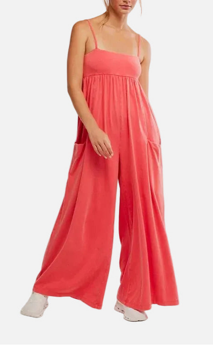 Hot Shot Strappy Grapefruit Onesie