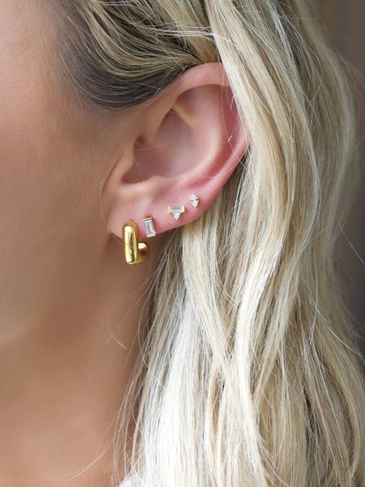 Finesse Gold Hoops