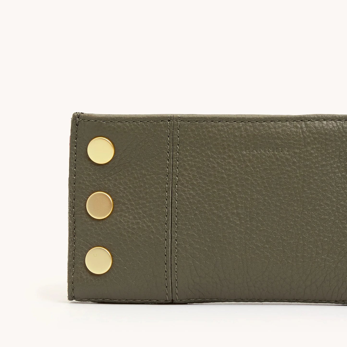 110 North Olive Brushed Gold Wallet