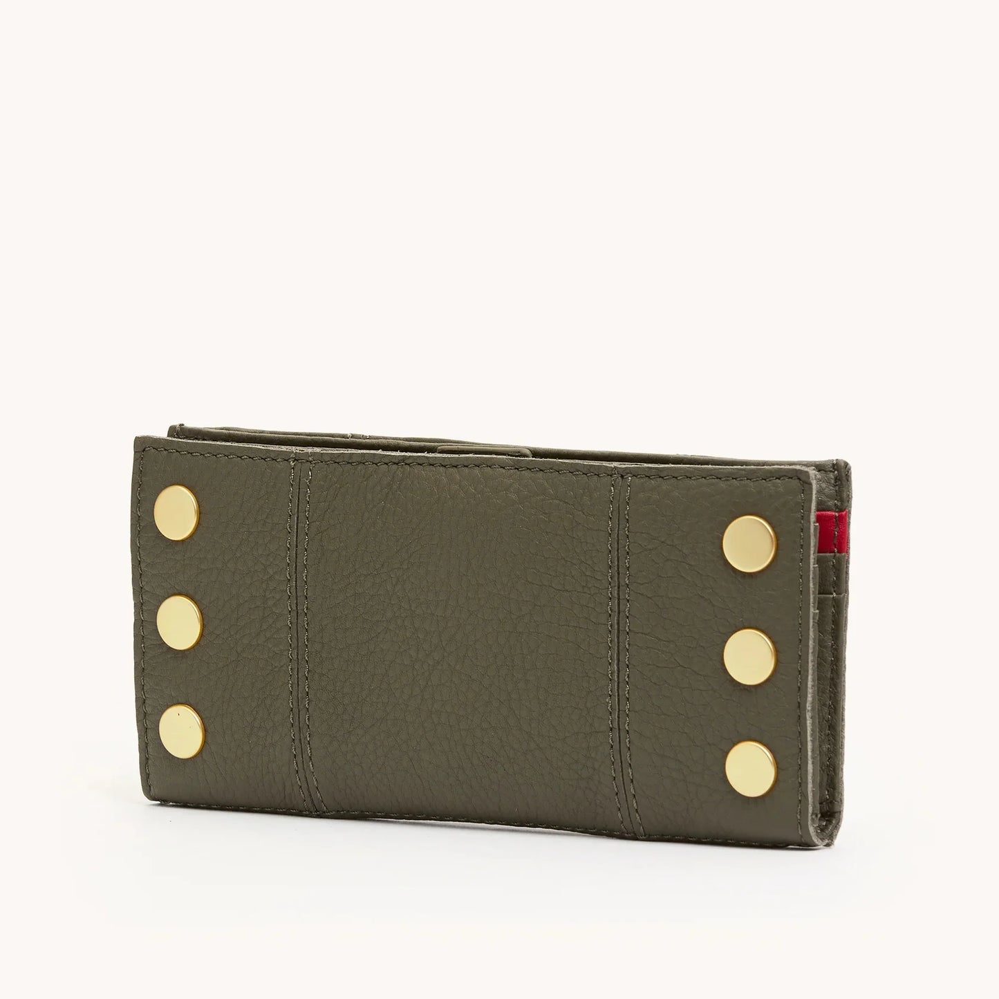 110 North Olive Brushed Gold Wallet