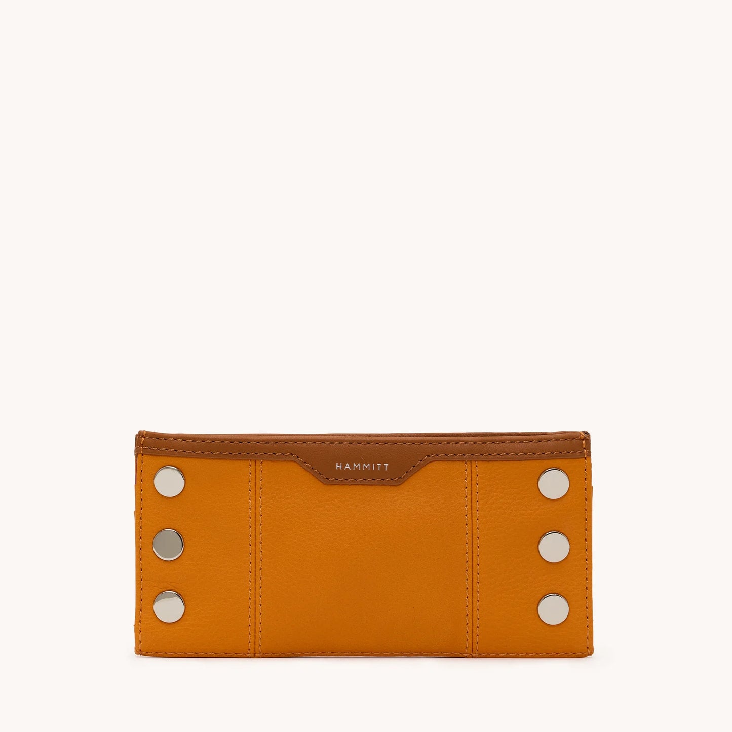 110 North Tailored Tangerine/Silver Wallet