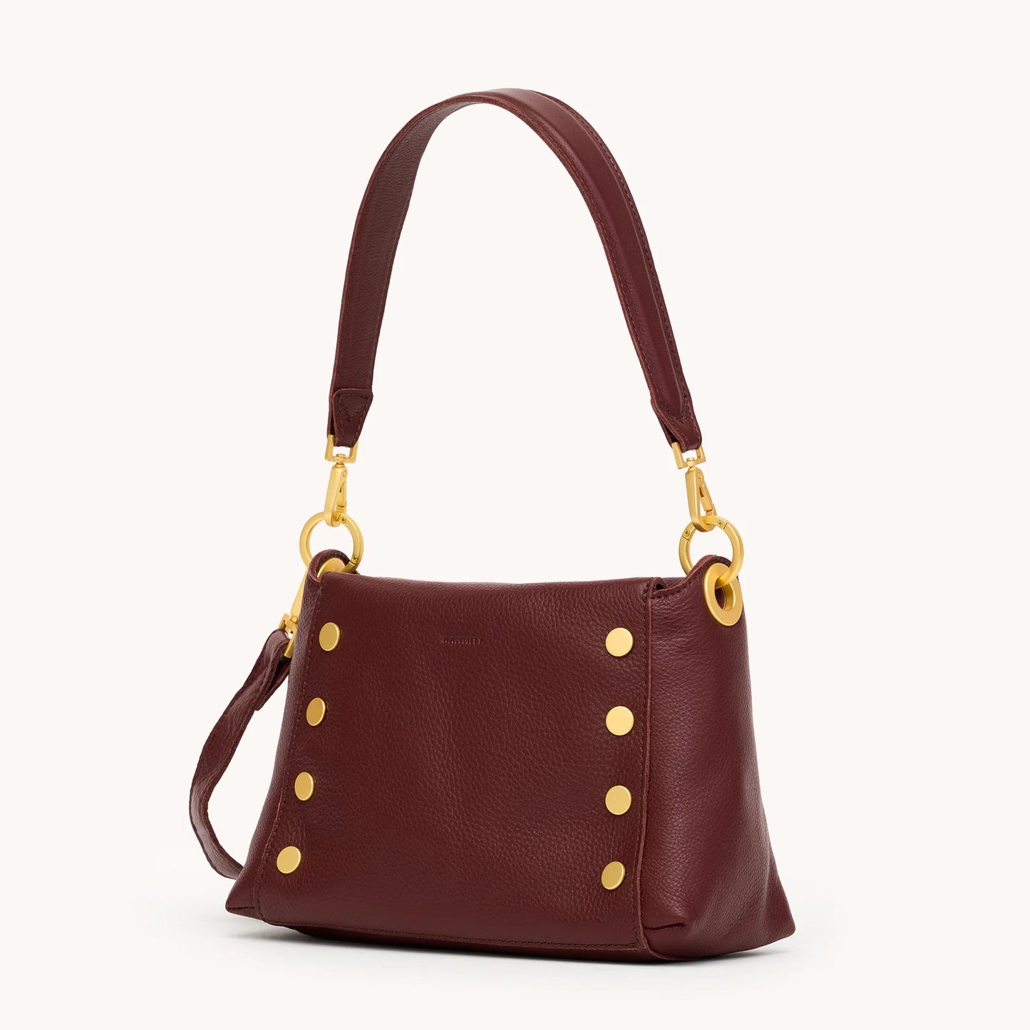 Bryant Med Cherrywood Pebble/Brushed Gold Handbag