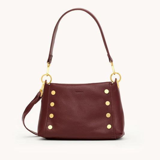 Bryant Med Cherrywood Pebble/Brushed Gold Handbag