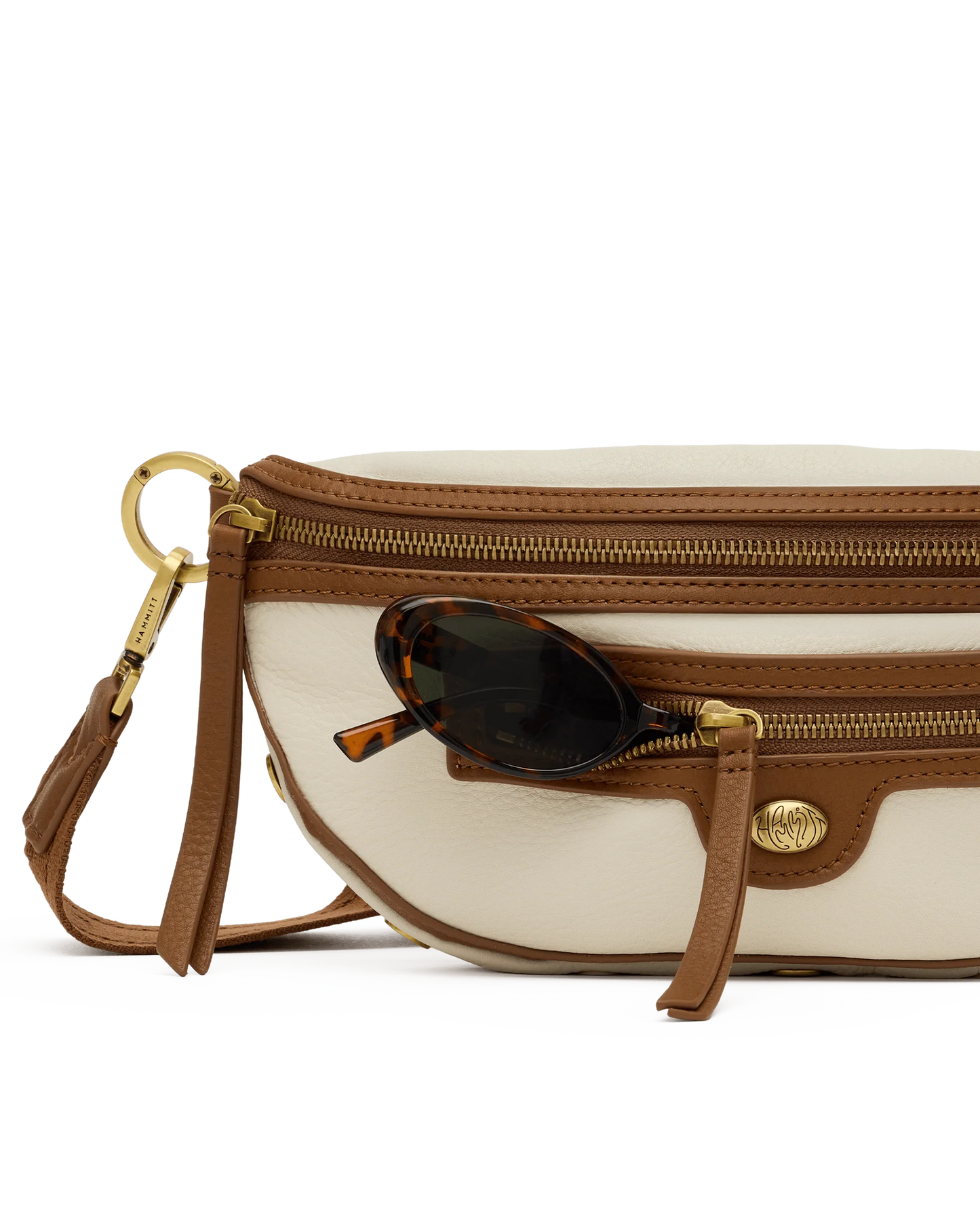 Charles Med West End/Antique Gold Crossbody