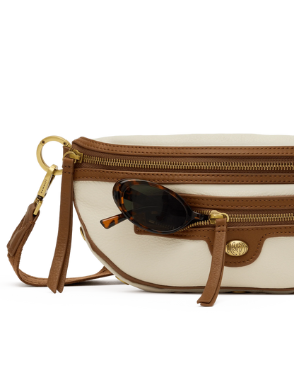 Charles Med West End/Antique Gold Crossbody