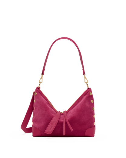 Grace Med Calypso Suede/Gold Handbag