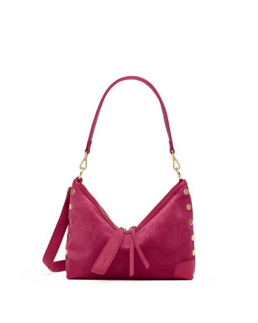 Grace Med Calypso Suede/Gold Handbag