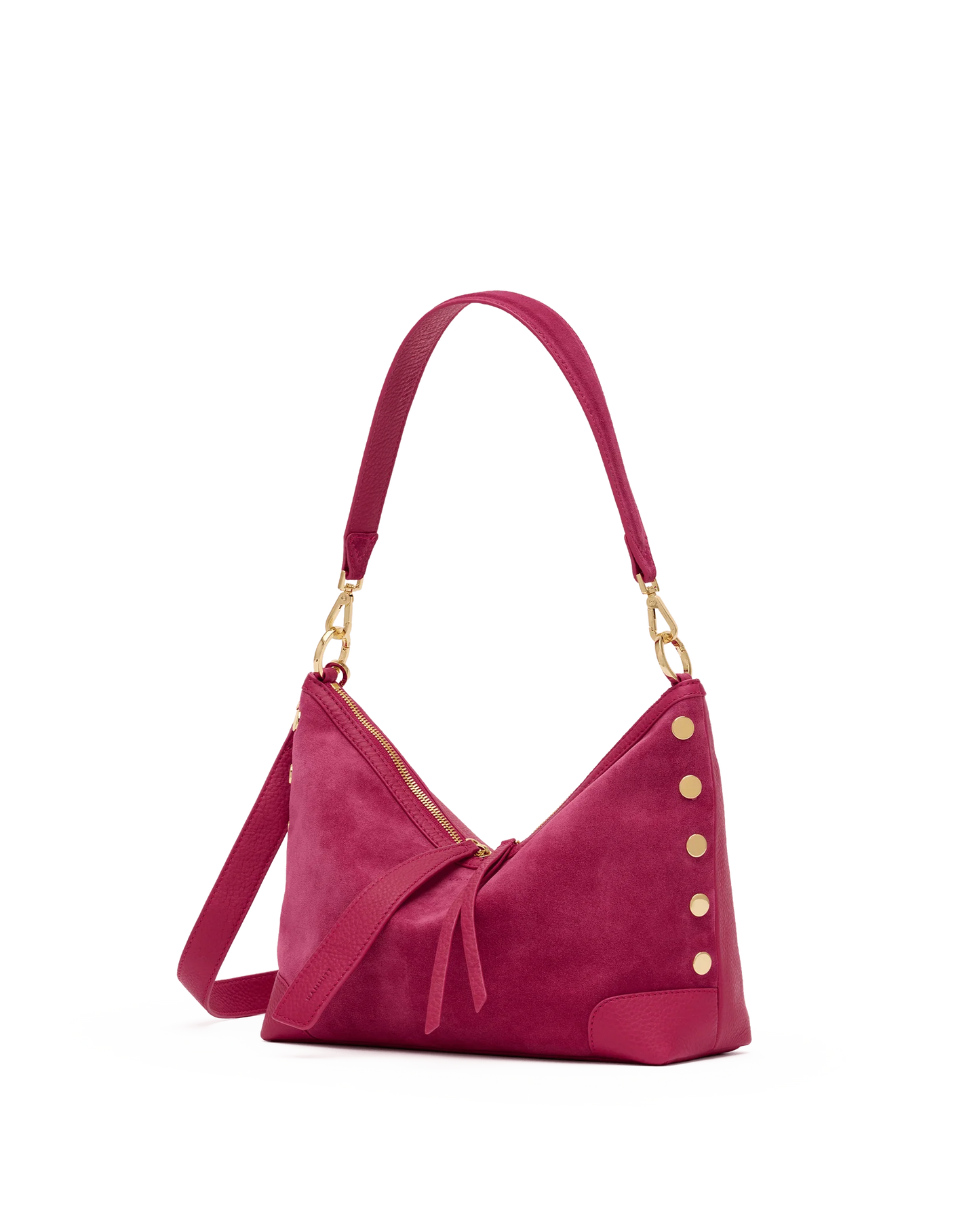 Grace Med Calypso Suede/Gold Handbag
