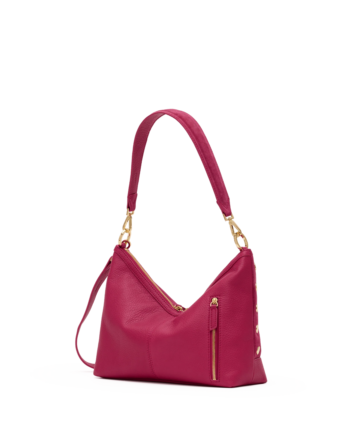 Grace Med Calypso Suede/Gold Handbag