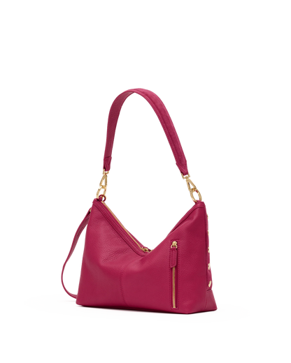 Grace Med Calypso Suede/Gold Handbag