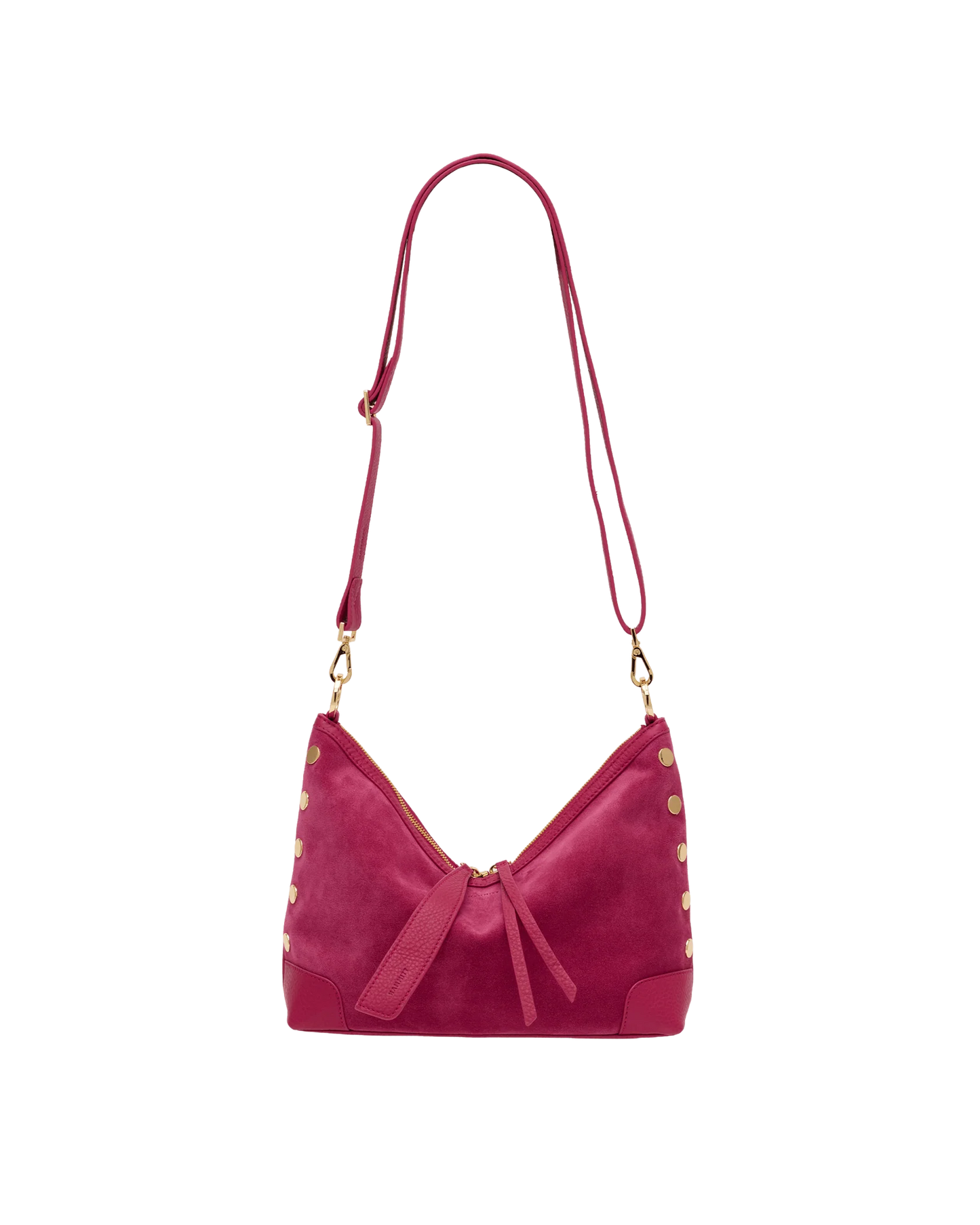 Grace Med Calypso Suede/Gold Handbag