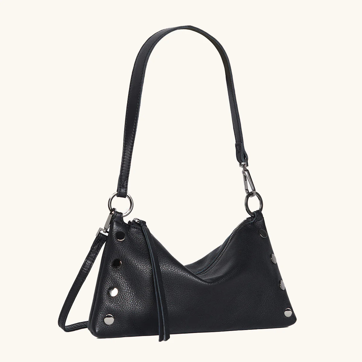 Kyle Med Black/Gunmetal Handbag