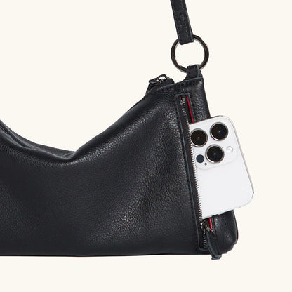 Kyle Med Black/Gunmetal Handbag