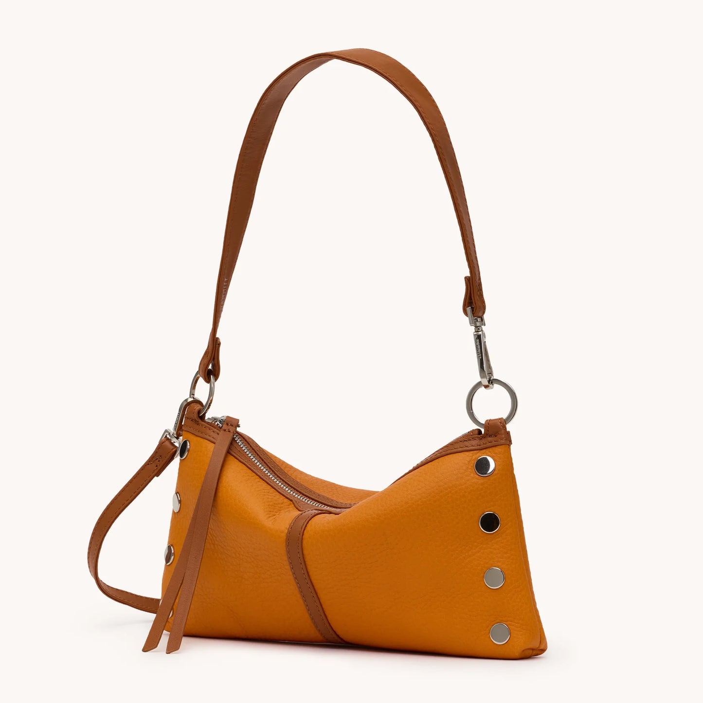 Kyle Small Tailored Tangerine/Silver Handbag