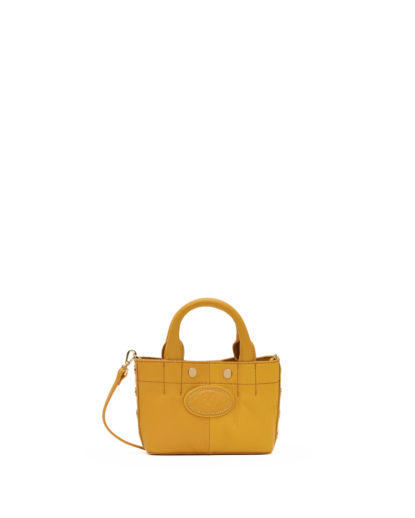 Olympia Double Yellow/Gold Mini Tote