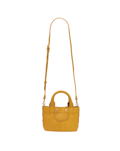 Olympia Double Yellow/Gold Mini Tote