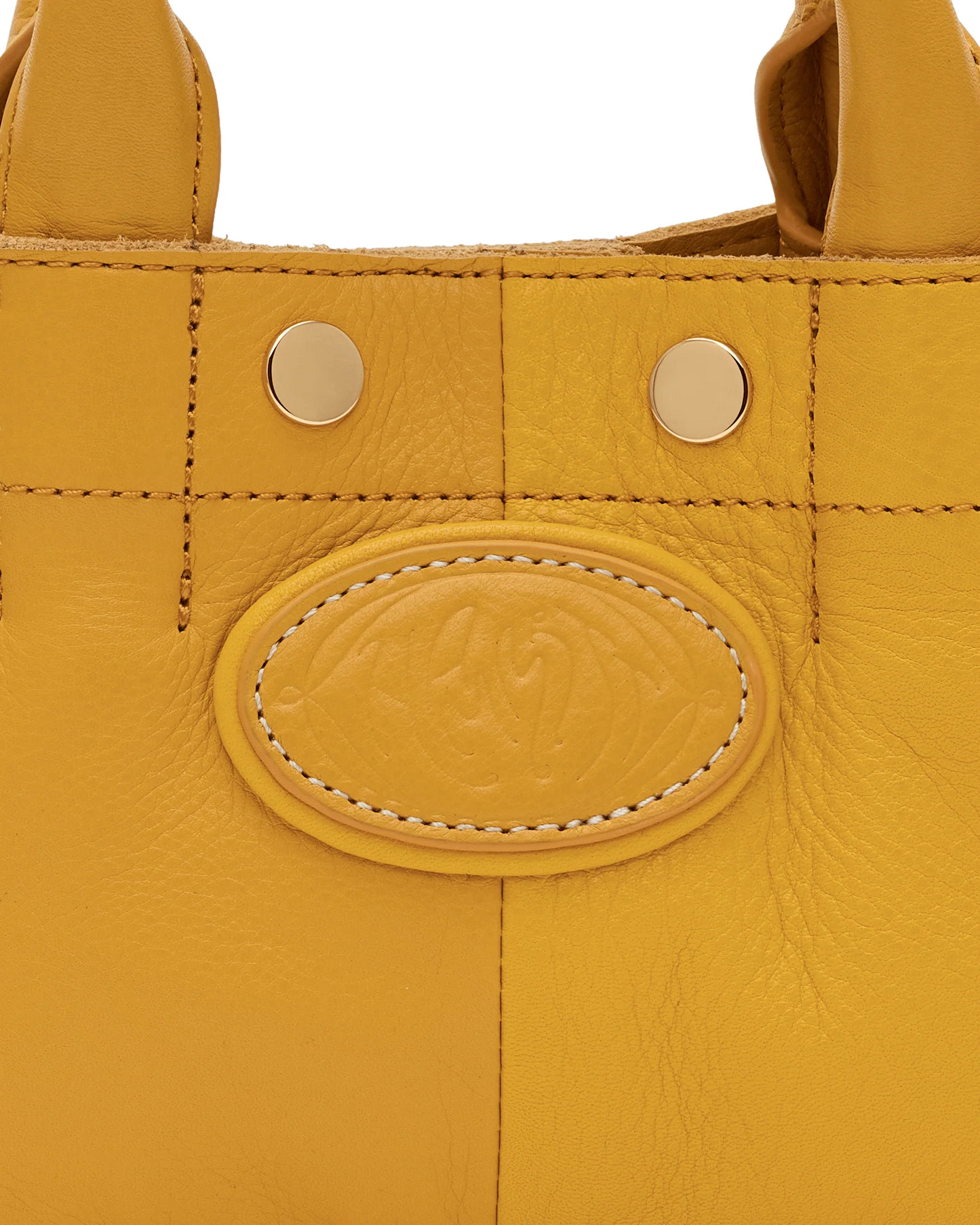 Olympia Double Yellow/Gold Mini Tote