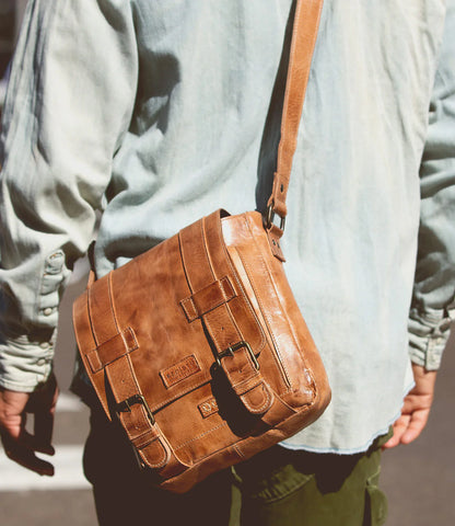 Hue Tan Rustic Crossbody