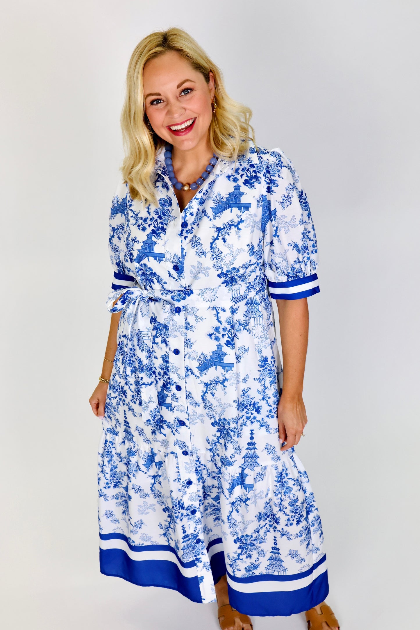 Oriental Bloom Dress