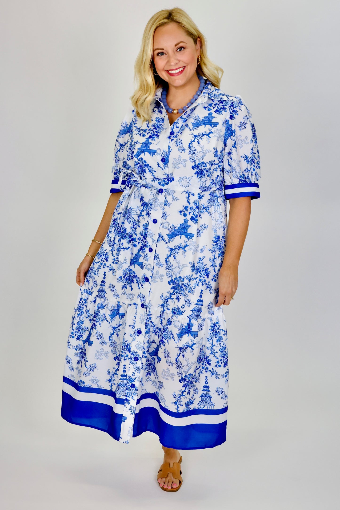 Oriental Bloom Dress