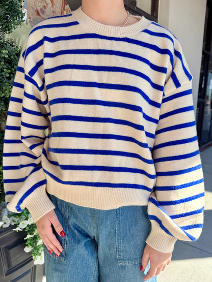 Forward Focus Blue Sweater