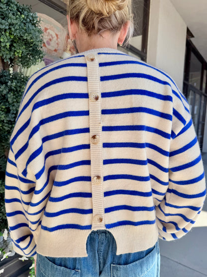 Forward Focus Blue Sweater
