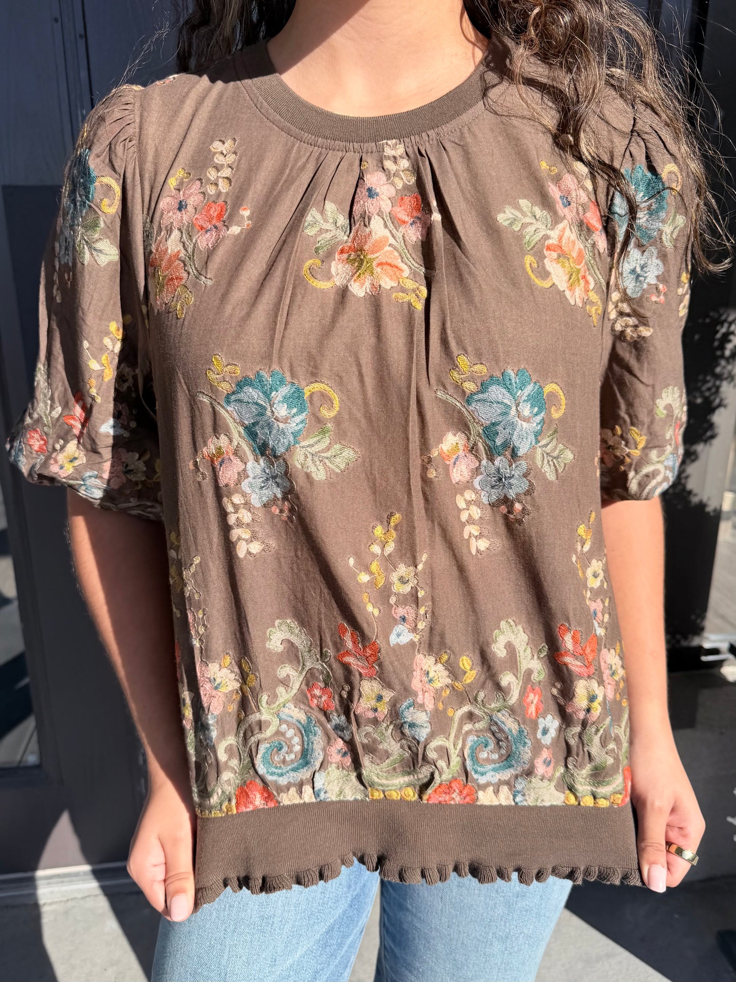 Classic Florals Top