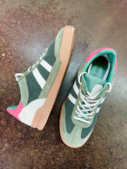 Verdict Green Multi Sneakers