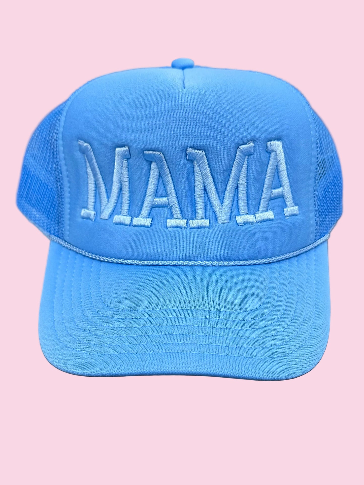 Mama Raised Blue Cap