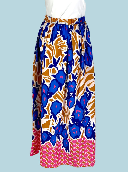 Savannah Bloom Maxi Skirt