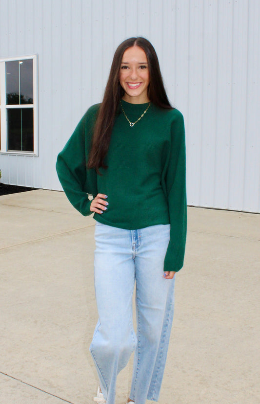 Good to Go Green Sweater