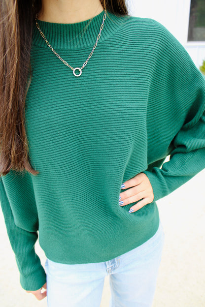 Good to Go Green Sweater